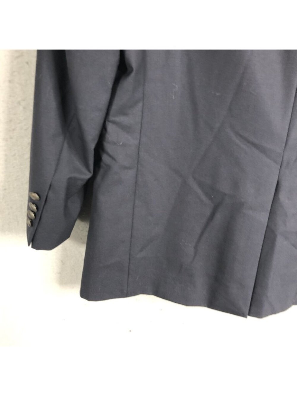 Jos A Bank Blazer Mens 41R Navy Blue 100% Wool Sport Coat Jacket Career - Picture 15 of 16